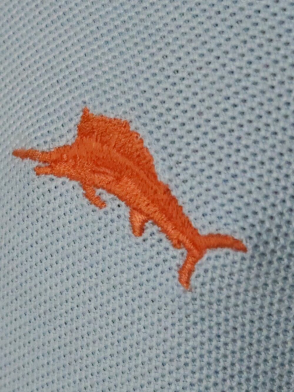 Tommy Bahama Lt Blue Emfielder Polo (L) NICE!